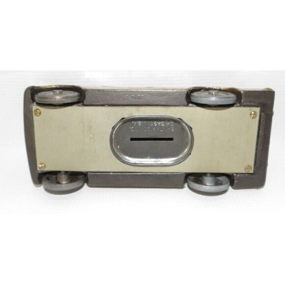 BANTHRICO vintage 1974 metal bill, coin bank T-Bird 7" long - Picture 6 of 6